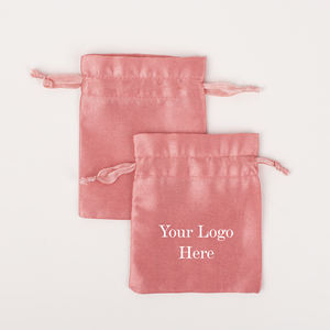 Personalized Cotton Drawstring Pouch Custom Print <b>Fabric</b> <b>Bag</b> for Jewelry & Cosmetics Coins & Accessories Wedding Favors & <b>Gifts</b> - Product Image 5