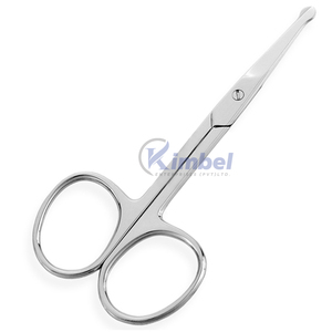 Tijeras de manicura rusas profesionales, tijera removedora de piel muerta de uñas de acero inoxidable con hoja recta y curva - Product Image 4