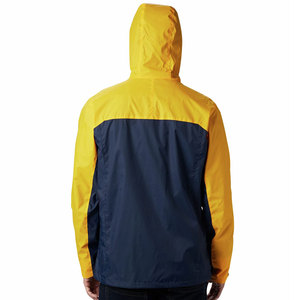 Chaqueta de lluvia hecha a medida de alto impacto, calidad superior con cuello levantado, precio competitivo, equipo de lluvia de diseño personalizado - Product Image 3