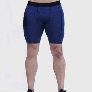 High Street Style <b>Men's</b> Gym Sport Fitness <b>Compression</b> <b>Shorts</b> Custom Made Best Quality Spandex Polyester Solid Eco-Friendly - Product Image 1