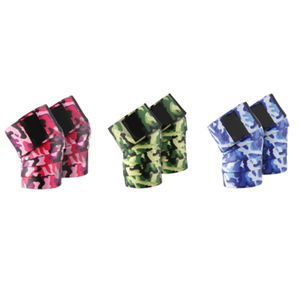 Wholesale Powerlifting <b>Knee</b> Wraps Heavy Duty Non slip <b>Knee</b> Wraps for Weightlifting Powerlifting <b>Knee</b> <b>Straps</b> Nylon <b>Knee</b> Sleeve - Product Image 4