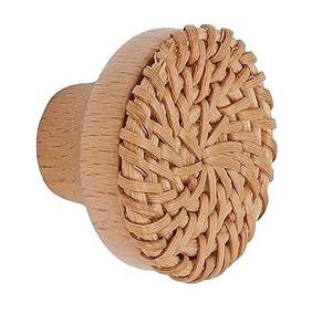 Tiradores de cajón de ratán de alta calidad, tirador de muebles de armario, tirador de puerta de armario de cocina, herrajes para muebles de India - Product Image 3