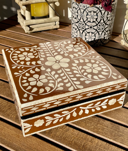 Caja de madera maciza de estilo Vintage, madera Natural ecológica, artesanía artesanal excepcional, colgante de pared personalizable tradicional - Product Image 6