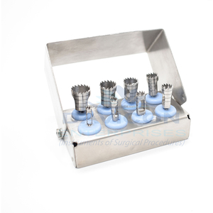 Implants dentaires professionnels manuels de haute qualité en acier inoxydable, Kit de forets à trépine de différentes tailles - Product Image 3