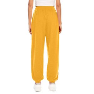 2024 Top Trending <b>Women's</b> Warm Winter Jogging <b>Trousers</b> Thick <b>Fleece</b> Lined Sports Pants with Bow Decoration - Product Image 3