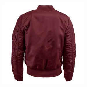 High Quality Men's Casual Stand Canvas Bomber <b>Jacket</b> Zipper Front Custom Digital Printing Breathable Thick Winter OEM Service - Product Image 2