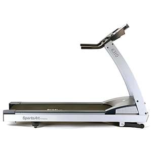 Tapis roulant remis à neuf SportsArt Fitness HR Club pour la marche, la course, l'entraînement cardio et l'endurance avec test de fréquence cardiaque sans fil - Product Image 2