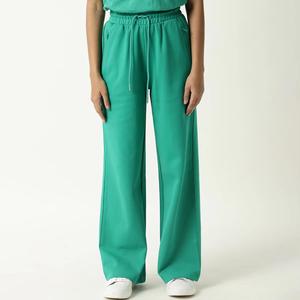 กางเกงวอร์มขาบานเข้ารูปสำหรับผู้หญิงกางเกงขาบานเชือกผูกเชือกกีฬาฤดูหนาว - Product Image 6