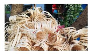 ที่วางแก้วไม้ไผ่ทําด้วยมือธรรมชาติราคาโรงงานสําหรับถ้วยกาแฟนําออกไปราคาดีที่สุดที่ใช้แล้วทิ้ง - Product Image 5