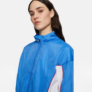 Wholesale Custom Hooded Plain Jacket Hoodies Jogger Sets Reflective Polyester Tech Training Quick-Dry Breathable Windbreaker - Product Image 4