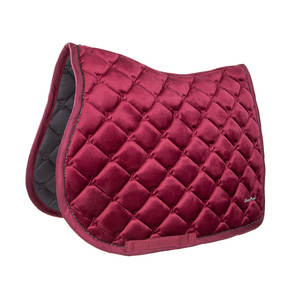 Almohadilla de sillín de espuma Almohadilla de sillín multiusos de terciopelo plateado Productos para caballos - Product Image 2