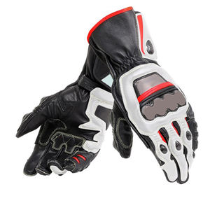 Gants en cuir durable fabriqués au Pakistan Équipement de protection pour motocross avec logo personnalisé Gants de moto en cuir à vendre - Product Image 2