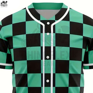 Maillot de baseball en gros Nouvelle arrivée Maillot de baseball personnalisé de haute qualité 100% polyester - Product Image 6