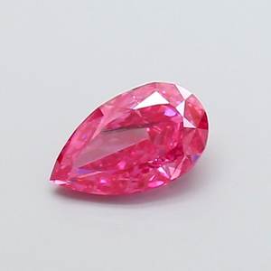 Diamante Cultivado en Laboratorio, Color Rosa Intenso, Corte Pera, 1.01 ct, SI2 - Product Image 1