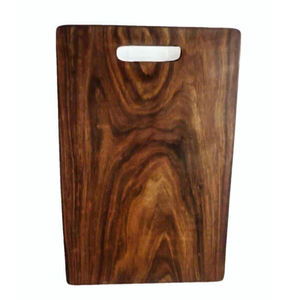 Solid <b>wooden</b> chopping board with unique grain patterns making it a decorative yet functional <b>kitchen</b> <b>accessory</b> - Product Image 5