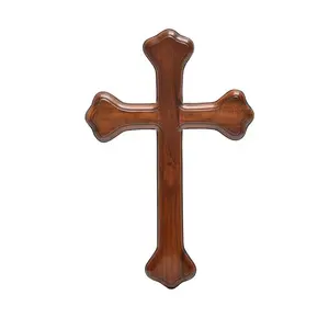 壁挂十字架与棕色喷漆完成设计优质教堂使用批发价