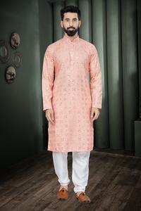 <b>Men's</b> Cotton Yellow <b>Kurta</b> Pajama Set | HIGH QUALITY LATEST DESIGN | Gents Collection |All Size - Product Image 3