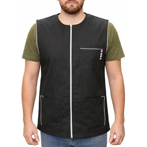 เสื้อกั๊กช่างตัดผมระดับมืออาชีพ ทนทาน สำหรับผู้ชาย ผ้าคุณภาพสูง ราคาถูกจากผู้ผลิตจำนวนมาก - Product Image 1