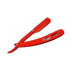 Maquinilla de afeitar recta de peluquero de alta calidad estilo de anillo de dedo logotipo personalizado - Product Image 3