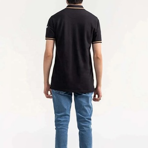 Aaron Garments Accessories Nouveau polo à col en V imprimé en coton de qualité supérieure pour hommes Sports et golf Vente en gros - Product Image 3