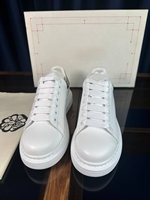 Baskets urbaines basses en cuir véritable pour hommes, avec design de bout renforcé, fermeture à lacets, confortables et légères, chaussures de marche, espadrilles hautes
