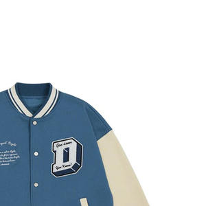 Chaquetas Varsity de Piel de Oveja Antibacterianas de Primera Calidad para Hombre y Mujer, Nuevo Estilo con Cuello Alto, Todas las Tallas y Colores, Lana de Baja Densidad - Product Image 4