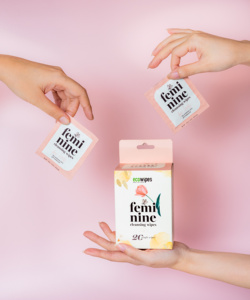 Lingettes en coton Spunlace PH-équilibrées pratiques pour l'hygiène féminine adulte Format jetable pour un nettoyage efficace - Product Image 3