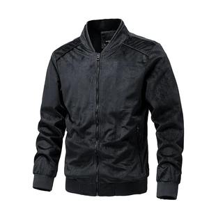 Veste en daim décontractée pour hommes mince printemps automne Style léger décontracté Fit vêtements d'extérieur - Product Image 1