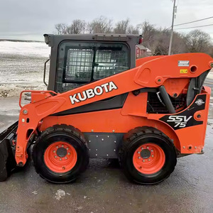 2020 Kubota SSV75 Compact Skid Steer Loader Mini Crawler Tracked Wheel Loader Envío gratis Bomba Core Motor Componentes del motor - Product Image 2