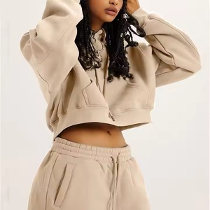 Conjuntos Deportivos Color Block para Mujer, Conjuntos Holgados con Logotipo Personalizado, Chándal Deportivo para Mujer - Product Image 2