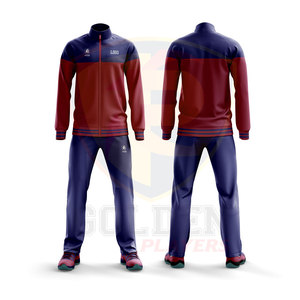 Golden Players Moda Propia Marca Borgoña/Color azul Chándal Hombres 100% Alta calidad Diseño de logotipo personalizado Chándal - Product Image 1