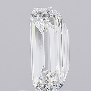 Diamant en vrac de taille émeraude cultivé en laboratoire, carat G VVS2, type CVD, pour bijoux avec certificat IGI - Product Image 2