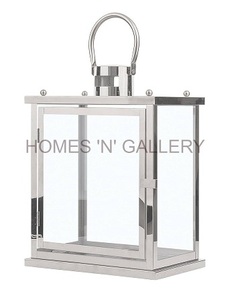 Ensemble de lanternes de maison suspendues en verre et métal de créateur de luxe 3 bougeoirs de table de haute qualité nouveauté vente en gros - Product Image 2