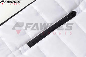 Venta al por mayor personalizado peso ligero impermeable recortado abajo hombres algodón lleva buena calidad hombres Puffer chaquetas - Product Image 5