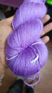 ผ้าวูลไหมผสมเส้นด้ายย้อมสีแบบสั่งทำสีสดใสอย่างหรูหราและสำหรับสิ่งทอและทอผ้าคุณภาพสูง - Product Image 4