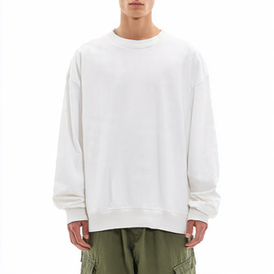 Sudadera de Forro Polar Grueso para Hombre, Estilo Holgado con Hombros Caídos, Ropa Casual de Calle para Invierno - Product Image 6