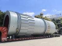 Machine de calcination de four rotatif de marque du prix usine ZK pour la bauxite d'argile de kaolin de Metakaolin 2-40 t/h PLC d'économie d'énergie de capacité
