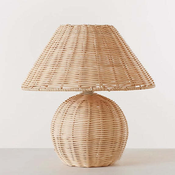 Modern Scandinavian Minimalist Woven Rattan LED Kitchen Wall Lamp for Indoor Dining Lighting Vietnam