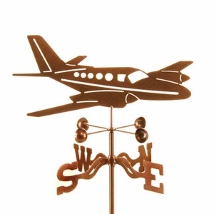 Service personnalisé disponible Indicateur de direction du vent de jardin en cuivre - Product Image 2