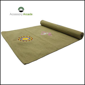 Alfombra de Yoga de algodón 100% de alta calidad para niños jugando 200x70/190x70 Cm hecha a mano y fácilmente lavable - Product Image 3