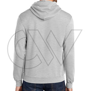 2024 Logo personnalisé hommes lourd fermeture éclair éponge polaire à capuche Vintage lavé 100% coton sweats et pulls - Product Image 2