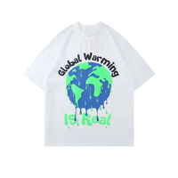 T-shirt pour homme 100% coton écologique à séchage rapide, personnalisable pour la conception, dernière coupe oversize
