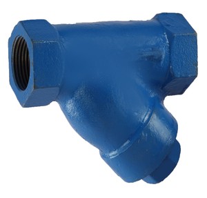 High Performance Ductile Iron Y Strainer 15mm NPT Screwed End Compact Pipeline <b>Filter</b> for Oil & Gas Applications - Product Image 1