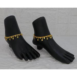 Tobilleras de Diseño Chapadas en Oro para Mujeres y Niñas, Novedad, Mejor Calidad, Elegantes y Clásicas, Tobilleras Payal para Mujeres y Niñas - Product Image 2