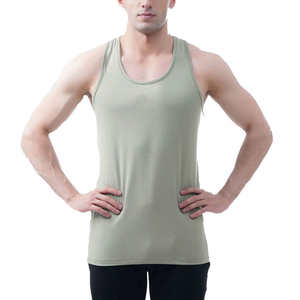 Custom Undershirt Tank <b>Tops</b> Solid Black Seamless Tank <b>Top</b> Sports Fitness Unisex Made Breathable Spandex <b>Mesh</b> Size XL Print - Product Image 1