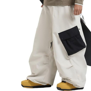 Wholesale Price Ski Snow Pants Loose Fit Casual Cordura Polyester/Cotton High Quality Cargo <b>Trouser</b> - Product Image 2
