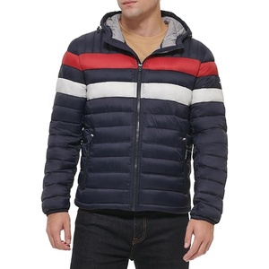 Veste matelassée décontractée pour hommes avec fermeture à glissière en toile respirante pour l'hiver pour l'extérieur et la rue Gilet grande taille - Product Image 4