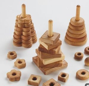 ของเล่นไม้ไม้อัดของเล่นเพื่อการศึกษา2023จากฟาร์มดอกบัวสีฟ้าเวียดนาม - Product Image 3