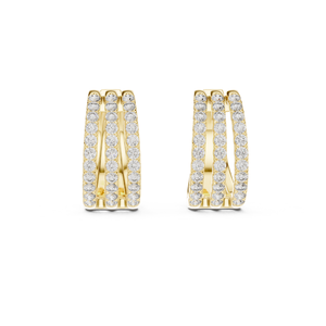 Elegantes pendientes de diamantes redondos de lujo IGI certificado laboratorio cultivado Diamantes Joyería al por mayor pedidos al por menor y personalizados - Product Image 4