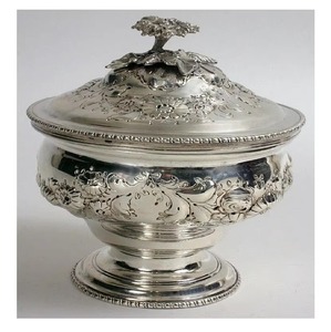 Olla de cazuela grabada de diseñador de estilo de Oriente Medio, superventas, servidor de comida caliente moderno con Mini perilla de árbol, calidad lujosa - Product Image 6